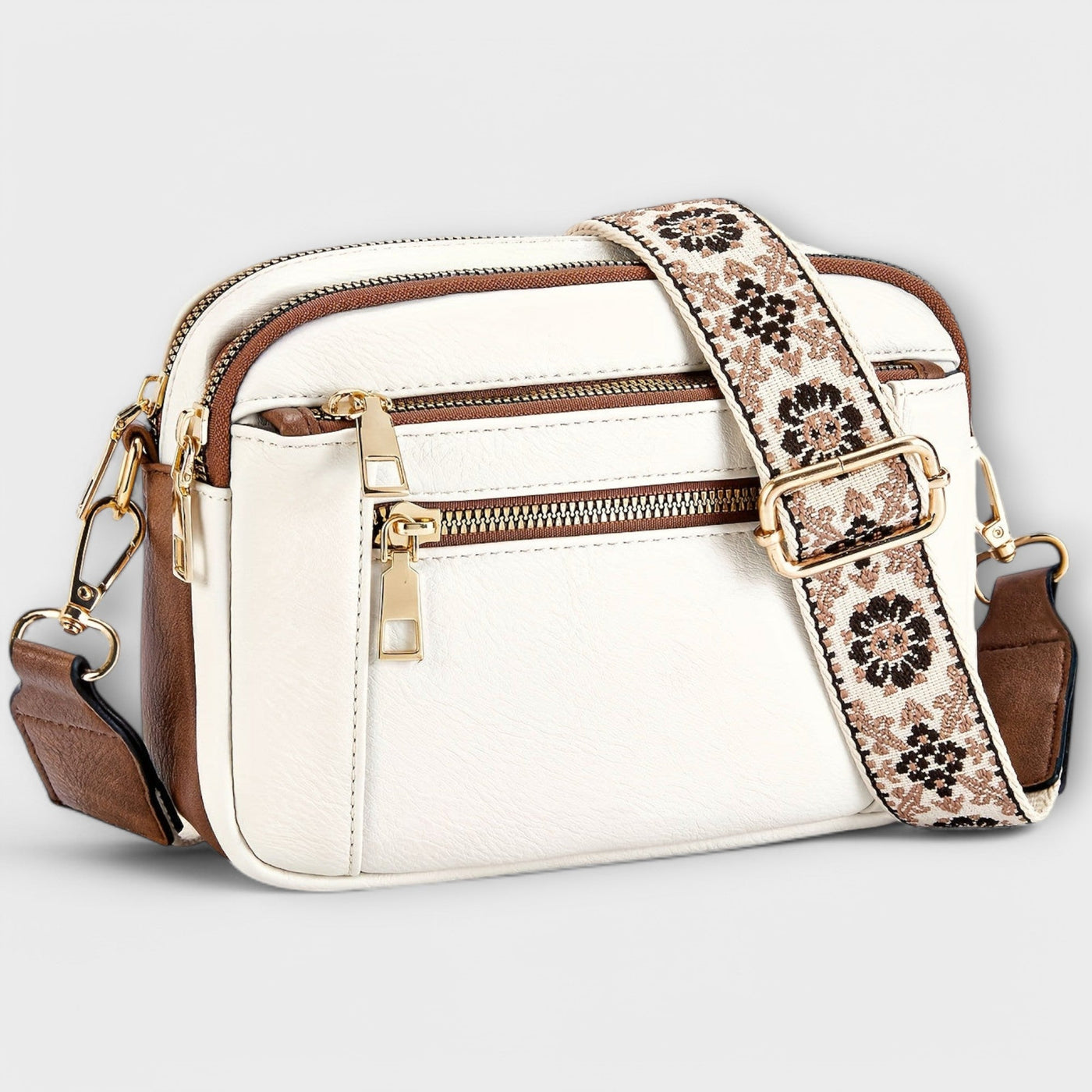 Nora. - Borsa a tracolla in pelle vegana