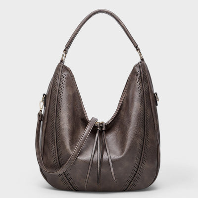 Nora. - Borsa Hobo Bohemien con Portafoglio