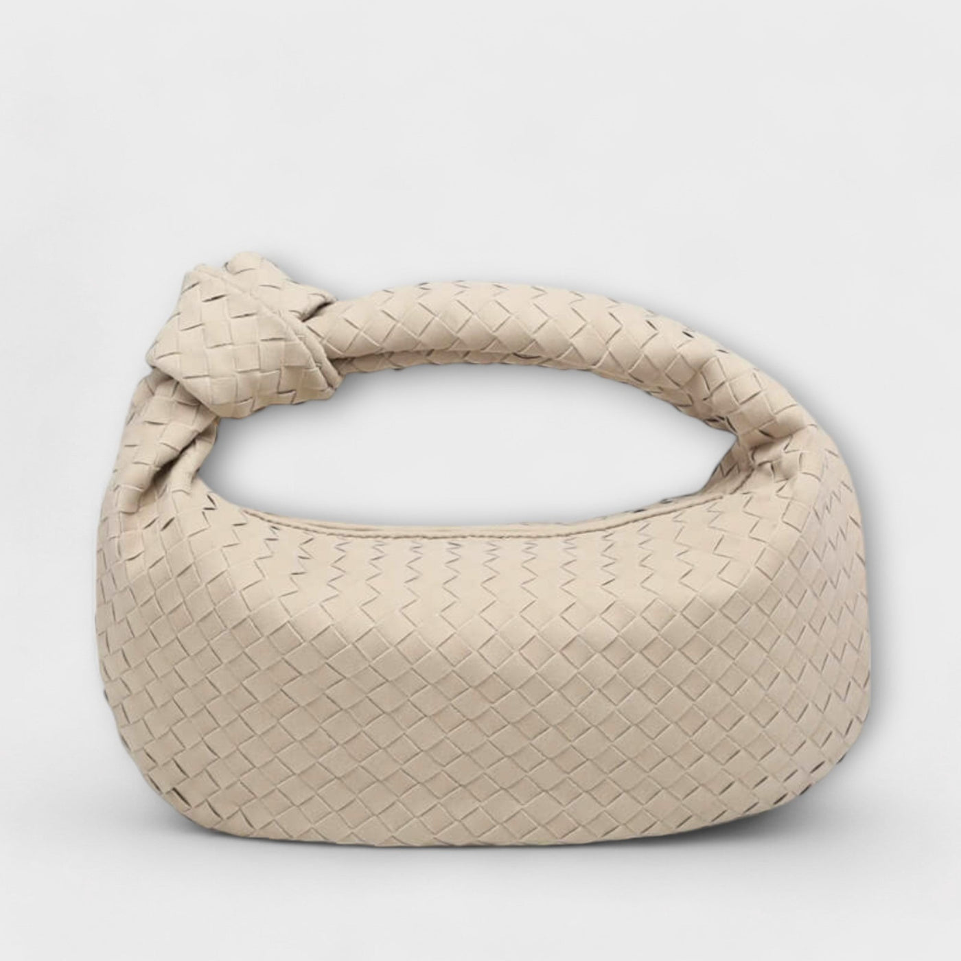Nora. -Grande borsa a tracolla intrecciata da donna