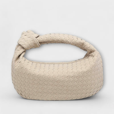 Nora. -Grande borsa a tracolla intrecciata da donna