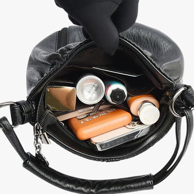 Nora. – Borsa a spalla elegante con più scomparti