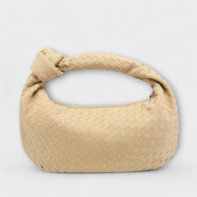 Nora. -Grande borsa a tracolla intrecciata da donna