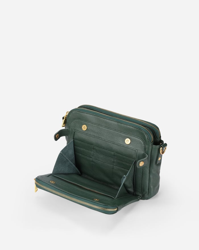 Nora. - Elegante borsa a tracolla a tre strati