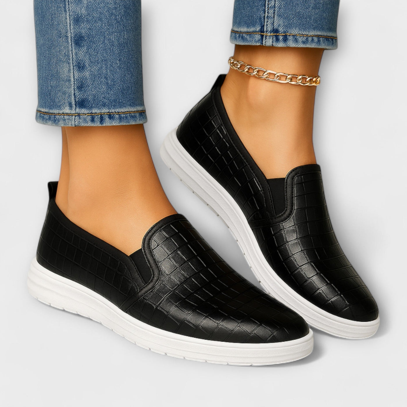 Mila™ | Sneakers comode slip-on