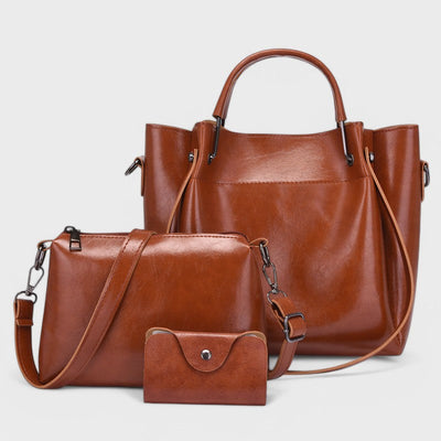 Nora. - Elegante set di borse 3 in 1