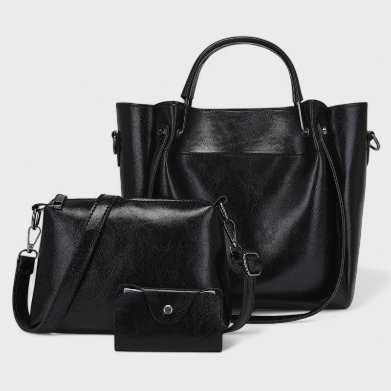 Nora. - Elegante set di borse 3 in 1