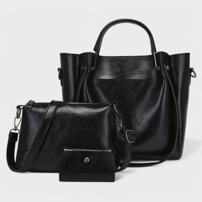 Nora. - Elegante set di borse 3 in 1