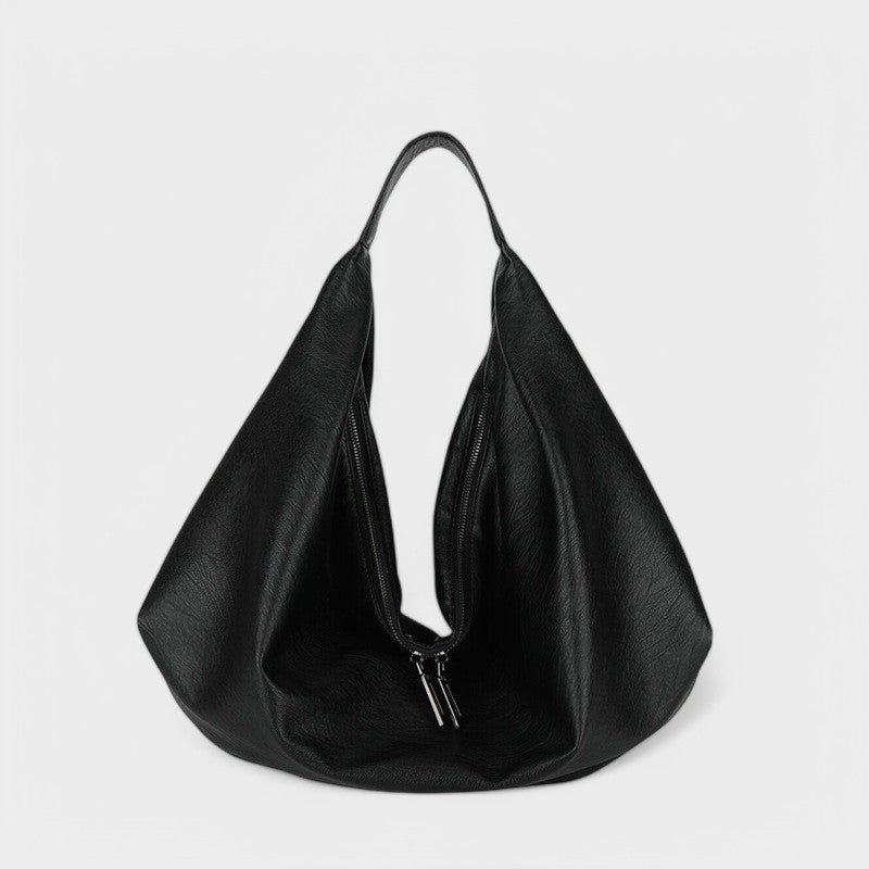 Nora. - Borsa Hobo triangolare spaziosa