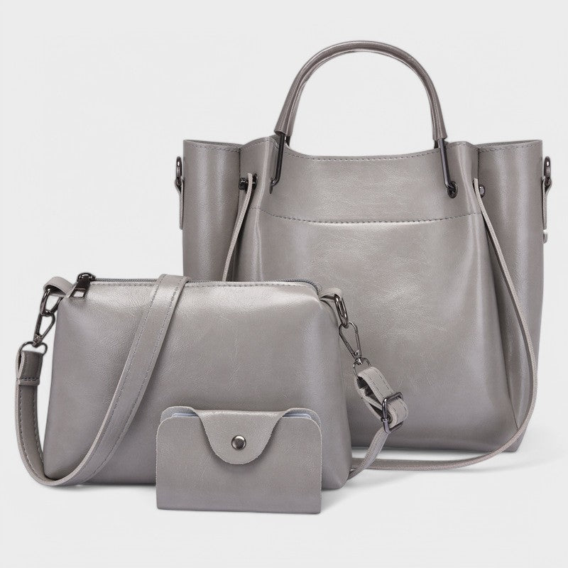 Nora. - Elegante set di borse 3 in 1