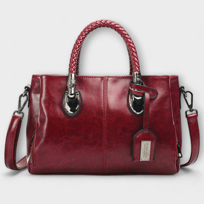 Nora. - Elegante borsa da viaggio in pelle