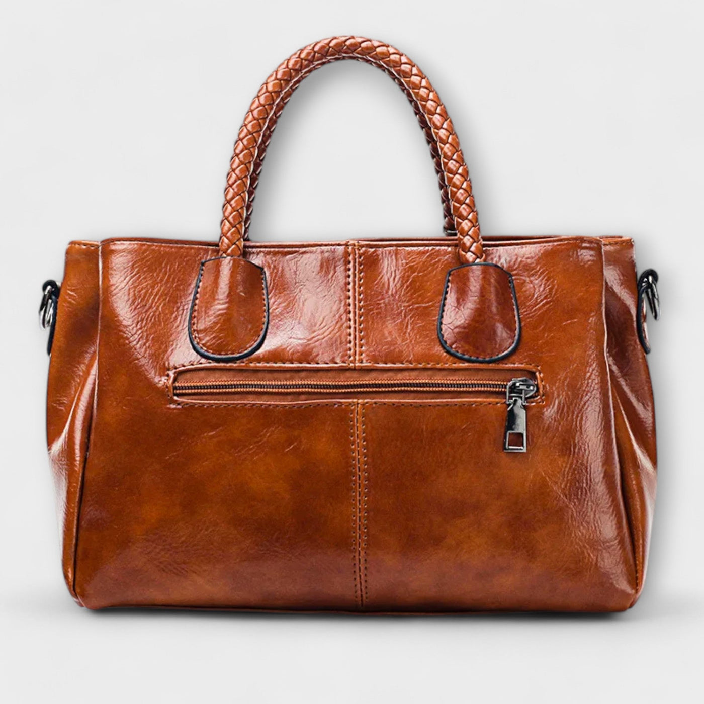 Nora. - Elegante borsa da viaggio in pelle