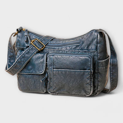 Nora. - Borsa in pelle della vecchia scuola