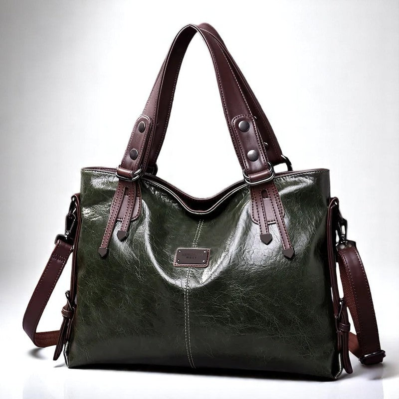 Nora. - Borsa tote in morbida pelle raffinata