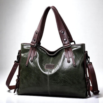 Nora. - Borsa tote in morbida pelle raffinata