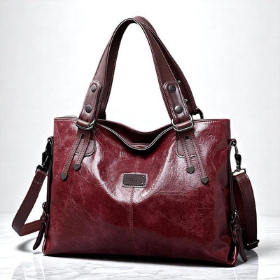 Nora. - Borsa tote in morbida pelle raffinata
