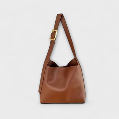 Nora. – Elegante borsa a spalla in pelle