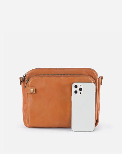 Nora. - Elegante borsa a tracolla a tre strati