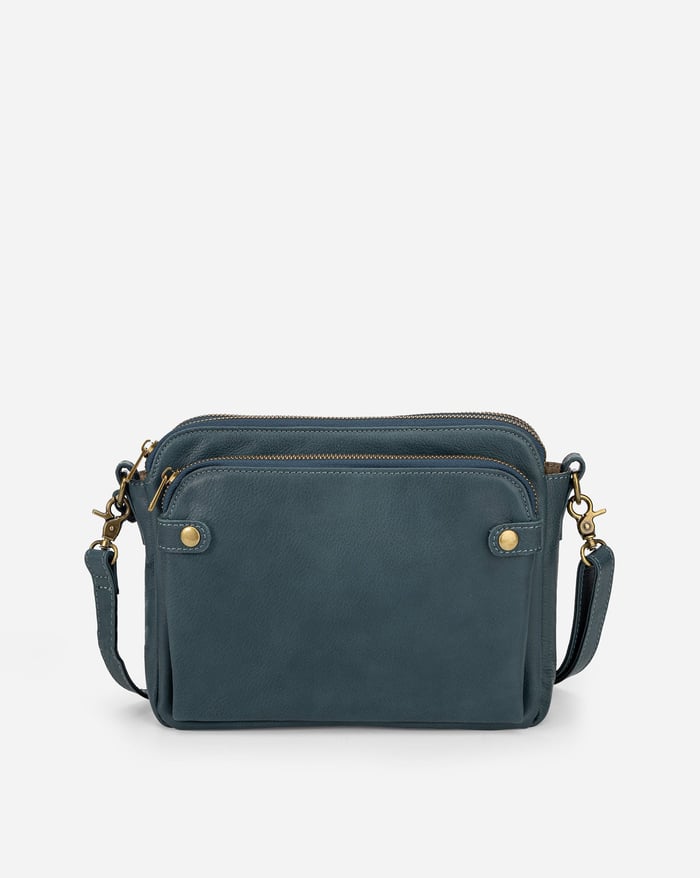 Nora. - Elegante borsa a tracolla a tre strati