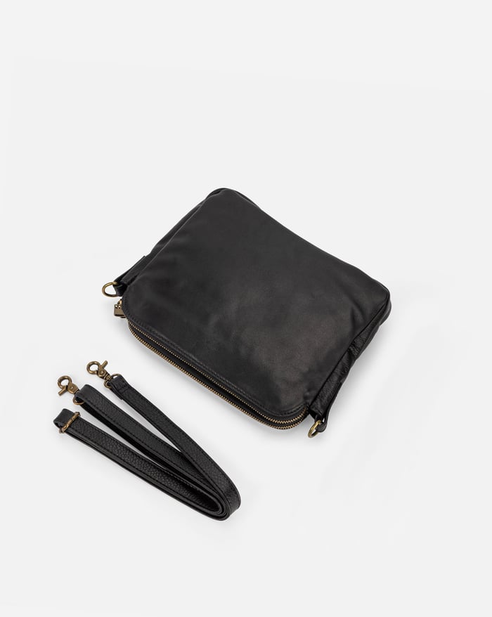 Nora. - Elegante borsa a tracolla a tre strati
